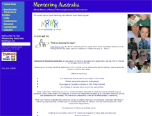 Tablet Screenshot of mentoring-australia.org